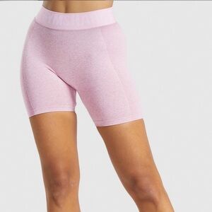 Gymshark Light Pink Seamless Shorts